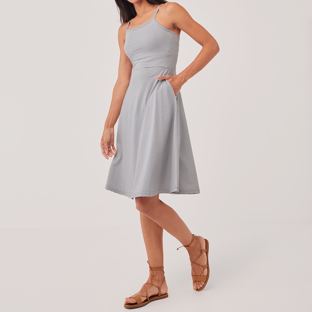 Fit & Flare Shorty Midi Dress
